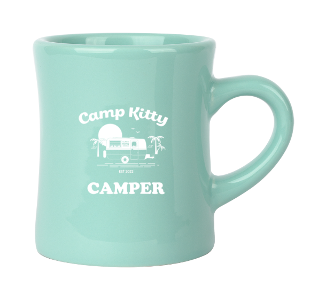 Camp Kitty Diner Mug